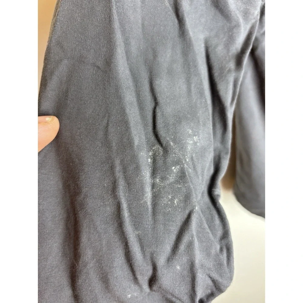 Lululemon Grey Overlap Back Hooded Pullover Sweatshirt Size 8‎
